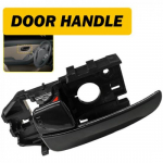 Front Black Interior ide Door Handle Driver Left LH for 01-06 Elantra