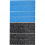 8 tk kliimaseadme filtrit Mitsubishi Electric MAC-2330FT-E MAC-3000FT-E jaoks PU k&auml;snakiudpuuvill 210x40x5mm Kodu jaoks