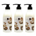 3W CLINIC More Moisture musta k&uuml;&uuml;slaugu &scaron;ampoon 500ml #500ml x 3pcs