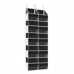 Ukse kohale riputatav korraldaja 5-tasandiline rippuv hoiukott ukse taha 10 sektsiooniga Ukse kohale riputatav korraldaja &uuml;hiselamusse v&auml;iksesse korterisse helehall v&auml;rv