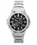 Casio G-Shock G-Steel Analoog Nutitelefoni &Uuml;hendus Roostevaba Teras Must Tihvt P&auml;ikeseenergia GST-B1000D-1A 200M Meeste Kell