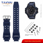 Oranž punane sinine Meeste k&auml;epael Casio GA-1000/GA-1100 jaoks vaigist kellarihm GW-A1000/A1100/4000 jaoks silikoonrihma k&auml;ev&otilde;ru tasuta t&ouml;&ouml;riistad 0mm tumesinine v&auml;rv