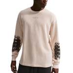 Nike Sportswear FW25 Flyknit Vabaaja L&otilde;tv L&otilde;ikega Langenud &Otilde;lg Pikkade Varrukatega Kootud Kampsun Meeste topid IQ1016-103 XS