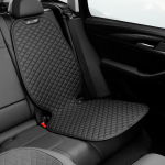 Laste turvatooli kulumisvastane matt, Pikk, T&auml;ielik katvus, Auto ISOFIX Universaalne, Britax Paksenenud libisemisvastane kaitsematt must