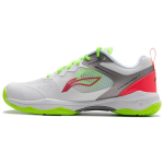 Li Ning Gladiator Cushioning, Wear Resistant Low top Badminton Shoes Unisex Fluorescent Flame Red AYZT011-2 40 gray