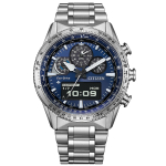 CITIZEN Promaster Pilot SKY Lennundus Liugkalkulaator Safiir Sekund P&auml;ikeseenergia Meeste JV2000-51L Kell, Veekindel, Analoog-Digitaalne, Kronograaf, Seeria, Reegel,