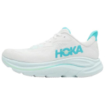 HOKA ONE ONE CLIFTON 10 Running Shoes Women's White 1162050-WTCL 38.5