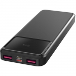 Batterie externe 10000mAh USB USB-C micro-USB Charge Rapide &eacute;cran LED Phonillico&reg; must