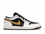 Air Jordan 1 Low Gold Swoosh - 553558-172 47.5