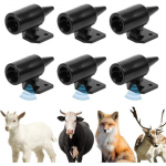 6Pcs Sifflet Ultrason Anti Gibier, Ultrasonique Cerf Attention,Sifflet Anti Gibier pour Voiture, Anti Collision Animal pour Voitures