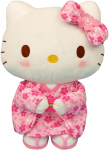 Nakajima Corporation Sanrio Hello Kitty Kirsipuu &Otilde;itega Kimono Pehmo V&auml;ike Roosa M&auml;nguasi, Suurus, 084361-15