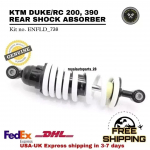 Sobib KTM Duke RC 200 390 Tagumisele amortisaatorile Amortisaator Vedrustus @ Smparts