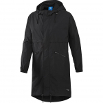 Adidas Originals Equipment Kapuutsiga T&otilde;mblukuga Mugav Pikkade Varrukatega Parka Meeste &Uuml;ler&otilde;ivad Must BR6740 S