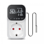 Digitaalne Temperatuuriregulaatori Pesa Termostaat EU Pistik 220V Taimerl&uuml;litiga K&uuml;tte Jahutuse jaoks K&uuml;lmkapi Akvakultuuri jaoks