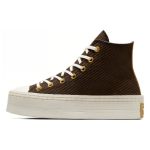 Converse Chuck Taylor All Star Modern Samet Platvormtallaga Naiste Pruun Valge Kuldne A07203C EU 36.5 beige