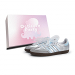 Adidas Originals SAMBA OG Saksamaa Armee Tossud Unisex Madalad Valge/Sinine/H&otilde;bedane B75806(Team826-S-BOX) 40⅔