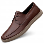 Meeste vabaajajalatsid Ehtne nahk Meeste formaalsed &auml;ri nahast kingad K&otilde;rge kvaliteediga meeste vabaajajalatsid Paeladega kingad Oxfords Lamedad kingad 37 pruun