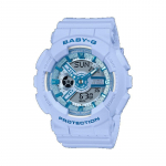 Casio Baby-G Naiste Vaik 100M Veekindel Analoog P&otilde;rutuskindel Kvartsikell BA-110YK-2A sinine