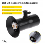 Hajuti ventilaatori otsik 60mm 65mm 70mm SR400 SR420 3WF-3/8/2.6 jaoks Mister Dusteri udupuhuri v&auml;ljalaskeava pihustustoru ots