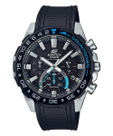Casio Edifice Meeste Roostevabast Terasest 100M Veekindel Analoog Kvartsikell EFS-S550PB-1AV must
