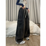 High Street Retro teksad Tooling Laia s&auml;&auml;rega lahtised p&uuml;ksid Meeste vabaaja p&uuml;ksid Cargo p&uuml;ksid Plus Size M
