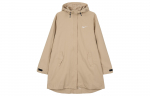 Nike Naiste Logoga Kootud Parka Kapuutsiga Jakk Pruun DM6246-200 L