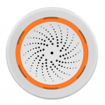 Tuya ZigBee Nutikas Sireen Heli- ja Valgussireeni Andur 90dB Smart Life Sireeni Rakenduse Kaugjuhtimispuldiga Koduturvalisuse H&auml;ires&uuml;steem