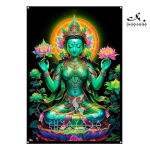 Vaip Roheline Tara Tiibeti jumalanna UV 230x150