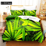 Erksad Lilled Voodipesukomplekt Tekikoti Komplekt 3D Voodipesu Digitaaltr&uuml;kk Kuninganna Suurus Voodipesukomplekt Moodne Disain 135x200cm yellow