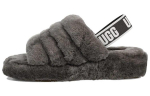 UGG Fluff Yeah Sandaalid Paks Tald Hallid Tuhvlid Naiste 1095119-CHRC 37