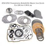 6T40 6T45 K&auml;igukasti &Uuml;mberehituskomplekt Master less Steels GM Gen 2 2012-up jaoks