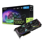 PNY - Graafikakaart - GeForce RTX 5060 Ti - 8GB - ARGB &Uuml;lekiirendatud Kolme ventilaatoriga DLSS 4