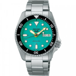 Seiko 5 Sports SRPK33K1 SKX Midi Uuestiv&auml;ljaanne Sinakasroheline sihver Automaatne Meeste k&auml;ekell 38mm sinine