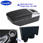 Countryman R53 R56 R57 R58 R60 Autole K&auml;etoe kast MINI Cooperile K&auml;etoe kast J&auml;relturu osad Autotarvikud A black line No USB
