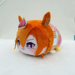 Anime Oguri Cap T.M. Ooper O Tokai Teio Umamusume: Ilus Derby PAPA viskepadi pehme t&auml;idisega Dango m&auml;nguasjad seljapadi pehmed m&auml;nguasjad 30X20X18CM red