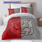 Twente voodipesu Tekikomplekt Tekikott Padjap&uuml;&uuml;r Kodu kaunistus S&uuml;nnip&auml;evakingitus (1 * tekikott + 2 * padjap&uuml;&uuml;ri, ilma s&uuml;damikuta) 135x200cm