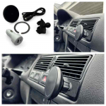 T&auml;iskomplekt Must Telefonihoidik Kinnitus Mag Safe Laadija jaoks VW MK4 Golf Jetta GTI GLI R32 LHD Vasakpoolse Rooliga Mudelile