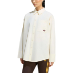 Adidas Originals triibuline polo klassikaline spordis&auml;rk pikkade varrukatega naistele s&auml;rgid LE3885 M white