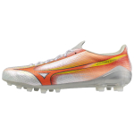 Mizuno Alpha III Jaapan Mugavad Vastupidavad AG Jalgpallijalatsid Meeste toss Valge Oranž P1GA266154 42.5