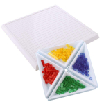 Plastikust Blokus Lauam&auml;ng Varajane Haridus Mitmeotstarbelised V&auml;rvilised Ruudud M&auml;ng Montessori Kaasaskantav Pusle Strateegia Laud white