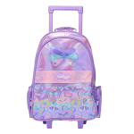 Smiggle Laste seljakott Armas Paindlik Koolikott Suure mahutavusega V&auml;litingimustes Vaba aja veetmiseks Smart butterfly trolley school bag 45*32cm