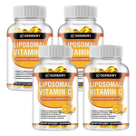Xemenry Liposoomne C-vitamiin 2100 mg koos 1500 mg C-vitamiini + 600 mg liposoomse kompleksiga, 120 taimetoitlast kapslit &mdash; Antioks&uuml;dantne tugi ja igap&auml;evane heaolu 120*4