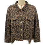 Moodne trendikas kevadine Leopard-teksamantel naistele L gray