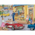 5D Teemantmaal Ristpistes  Elav turg  Teemanttikandid Rhinestone Decor maalid 20X30CM