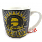 Les Tr&eacute;sors De Lily [L8817] - Mug c&eacute;ramique 'America Vintage' gris hall