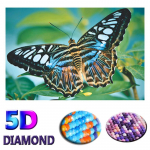 Teemantmaaling Butterfly Teemanttikandid loomad Full Resin Teemantristpistes 20X30CM
