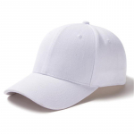 Unisex Cap Casual tavaline akr&uuml;&uuml;list pesapallim&uuml;ts Reguleeritavad m&uuml;tsid naistele Meestele T&auml;nava Hip Hop M&uuml;ts 54cm-60cm valge