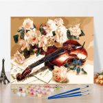 DIY Maalimine numbrite j&auml;rgi Kunst numbrid Maalimine K&auml;sit&ouml;&ouml; Kodukaunistamine Hobid Digitaalne &otilde;limaal 40x50cm no frame