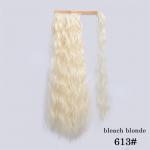 MISS WIG Corn laineline pikk hobusesaba s&uuml;nteetiline juuksepael Clip juuksepikendustel Ombre hobusesaba 1B