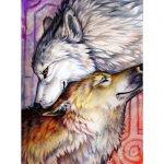 5D-teemant-k&auml;sit&ouml;&ouml;maaling Teemanttikandid K&auml;sit&ouml;&ouml;maaling Mosaiik-teemantseinakujundus Full Round 20X30CM